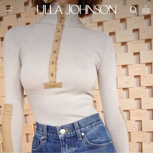Stunning Ulla Johnson Drew pullover in cotton and wool excellent condition